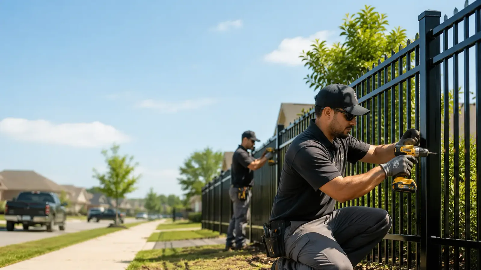 Metal Fence Installation in Meldrim, GA
